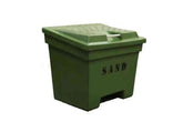 SANDKASSE 320 L 920X750X790MM GRØNN Med Lokk (234430)